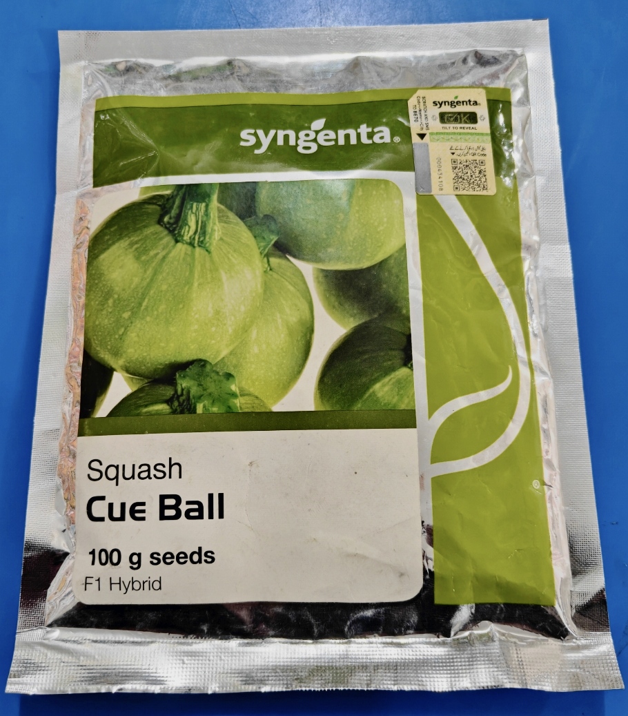 Cue Ball Round Squash Seed